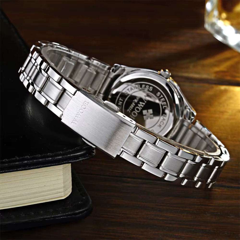 Montre WWOOR blanche pour femme