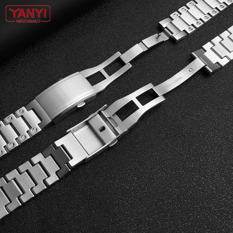 Bracelet de montre en acier inoxydable pour Casio G-Shock GBM-2100