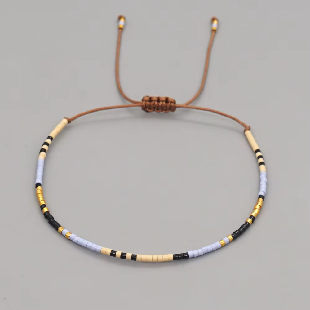 Go2Boho-Bracelet en perles pour femmes, bijoux en ULajustable