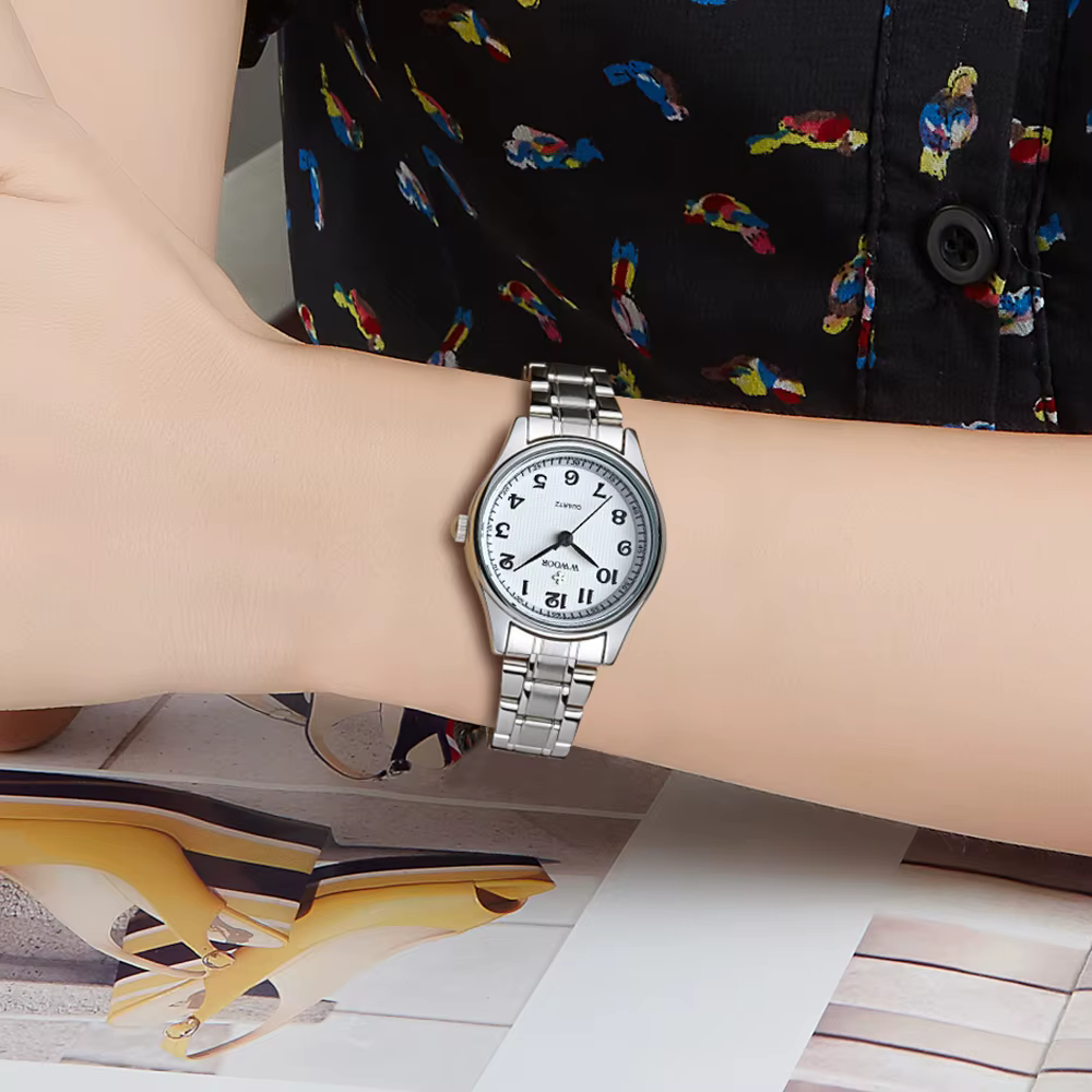 Montre WWOOR blanche pour femme