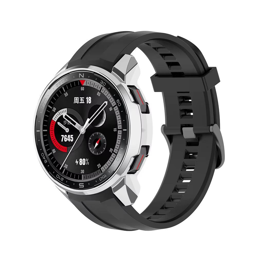 Étui de protection PC galvanisé pour Huawei Honor Watch GS Pro