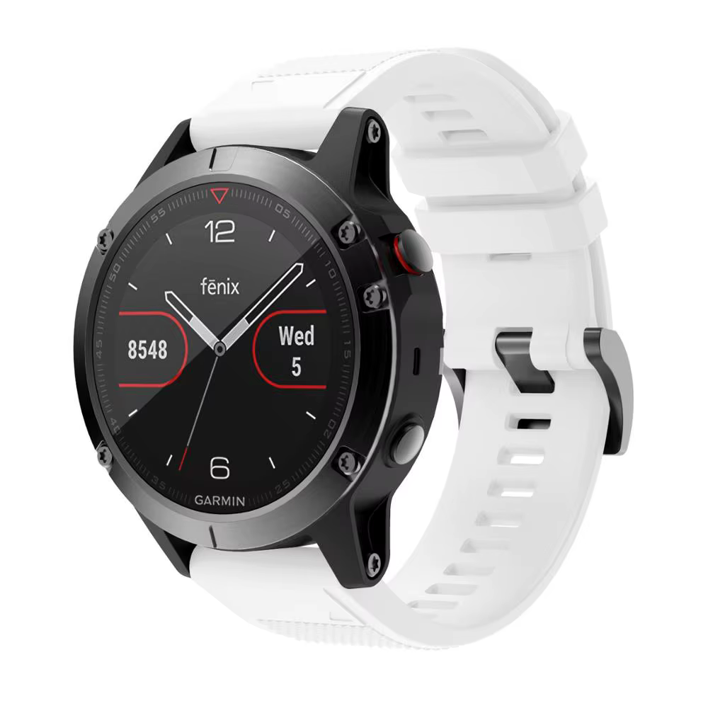 Bracelet en silicone pour Garmin Fenix 5 Plus