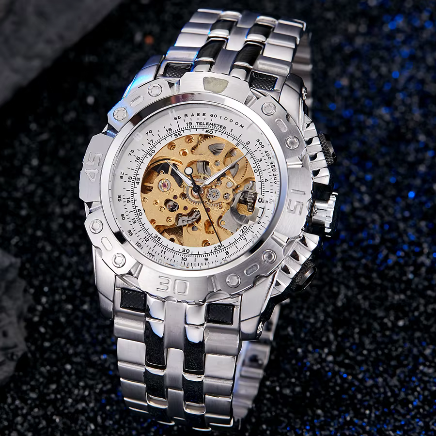 Montre mécanique pour hommes