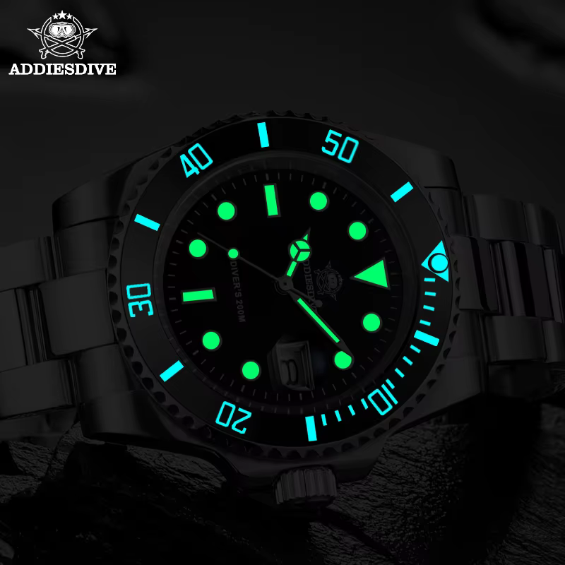 Montre de Plongée ADDIESDIVE en Acier Inoxydable