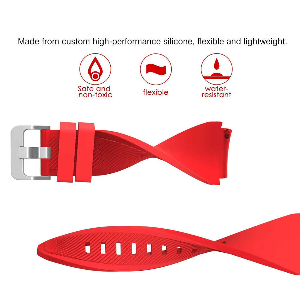 Bracelet de montre en Silicone