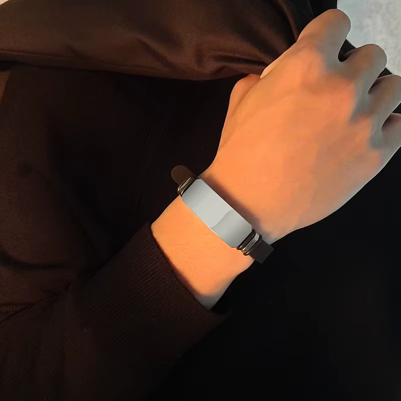 Bracelets personnalisés en Silicone pour hommes