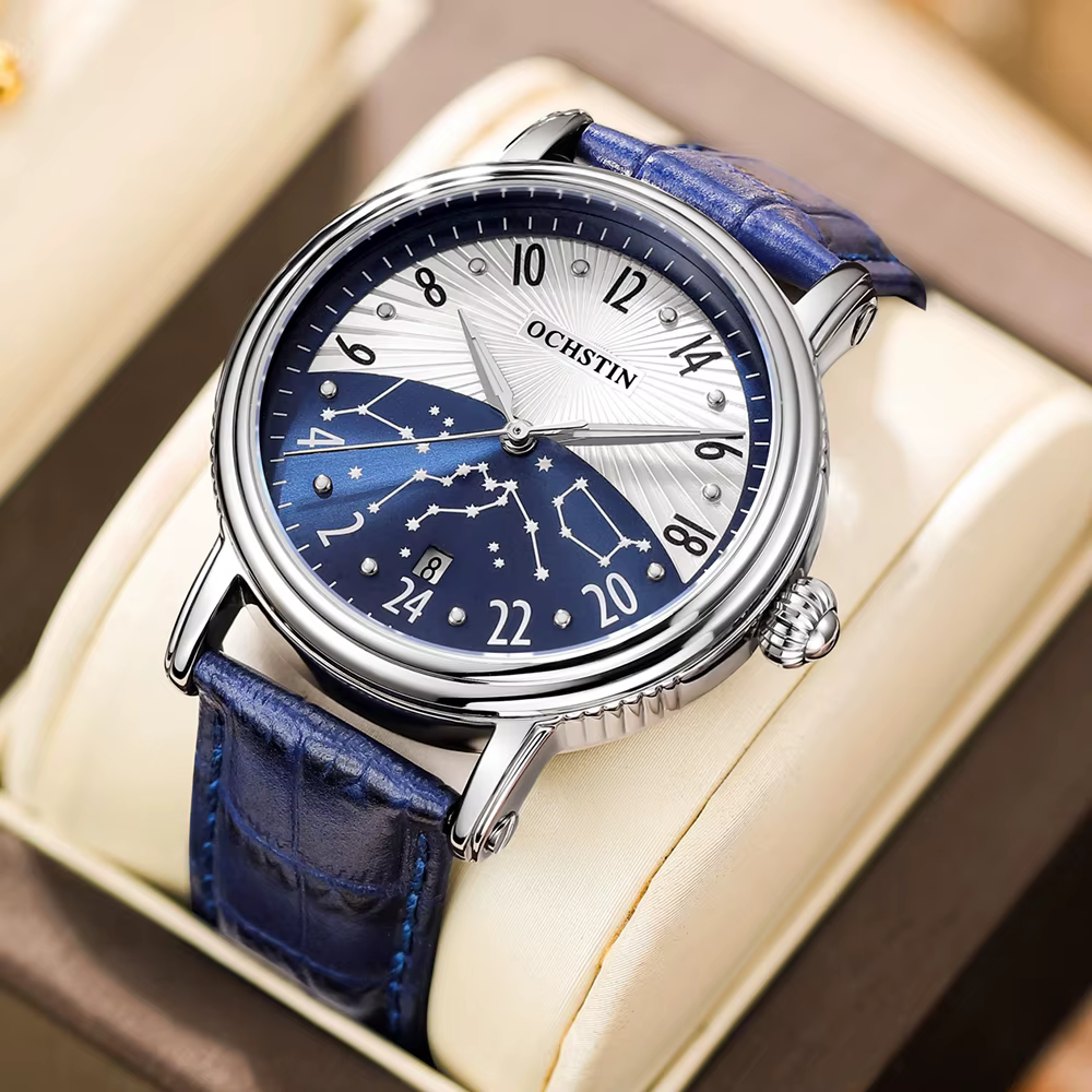 OCHSTIN hommes montres haut de gamme mécanique montre-bracelet de luxe étanche affaires montre automatique avec Date 2026 nouvelle horloge de mode