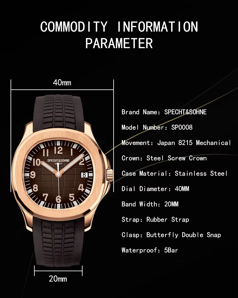 Specht & Sohne marque montres mécaniques automatiques