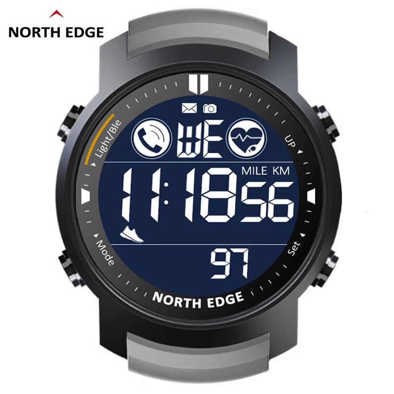 Km TH EDGE-Montre numérique militaire pour homme