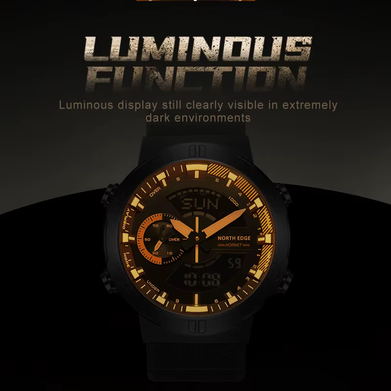 NORTH EDGE – montre numérique HORNET pour hommes