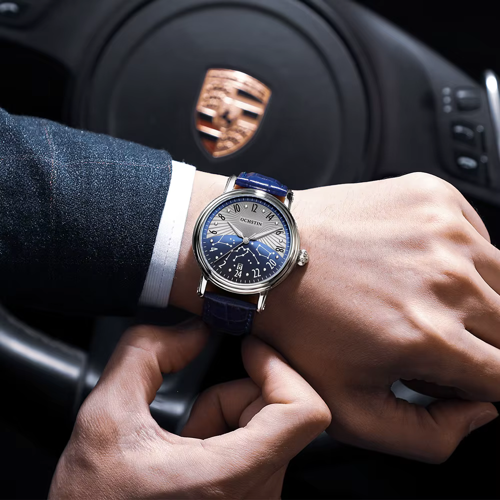 OCHSTIN hommes montres haut de gamme mécanique montre-bracelet de luxe étanche affaires montre automatique avec Date 2026 nouvelle horloge de mode