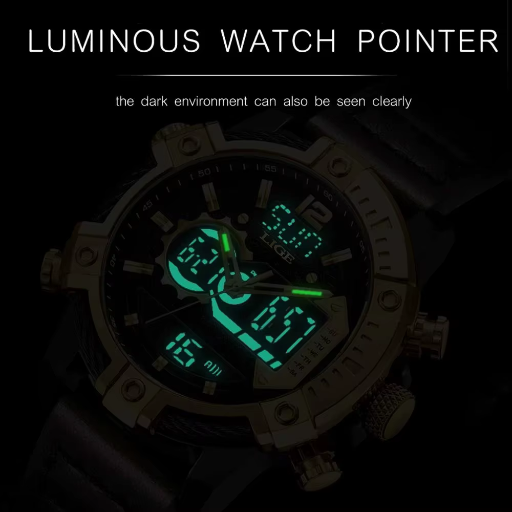 LIGE – montres militaires pour hommes