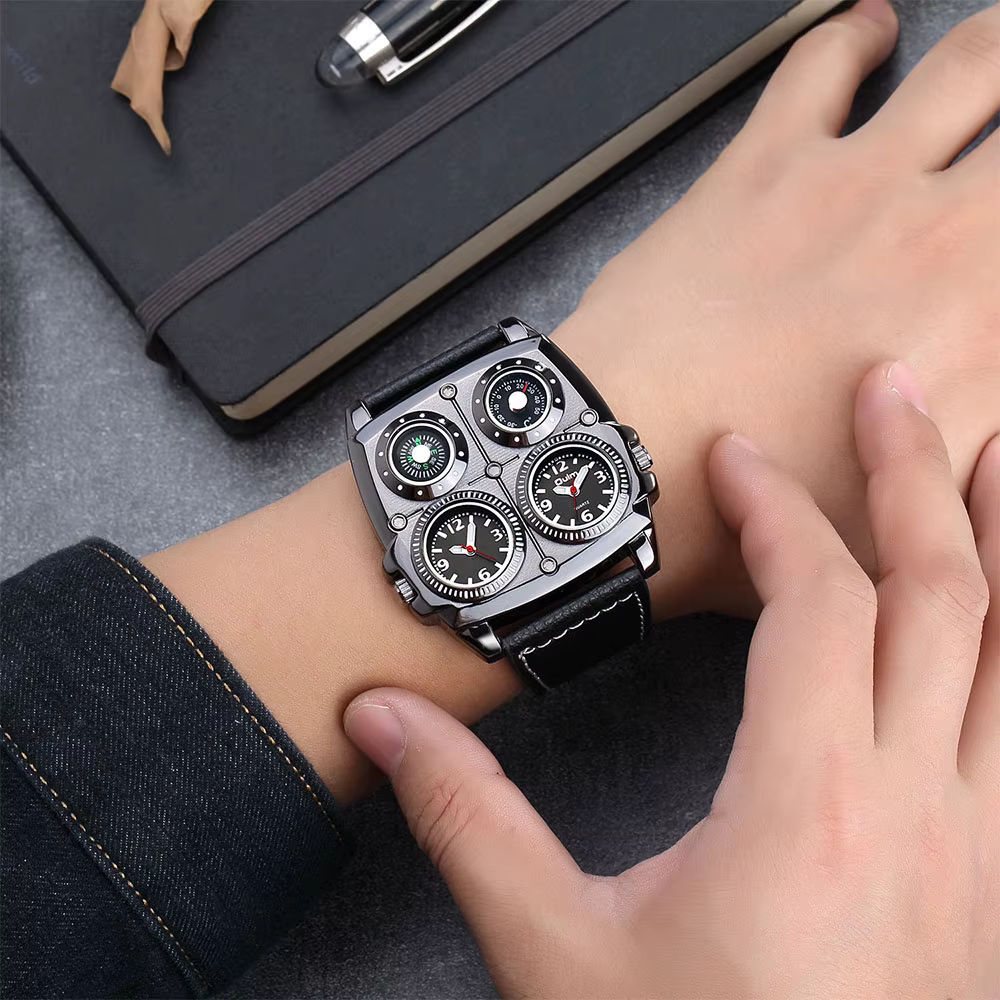 Oulm – montre à Quartz pour homme