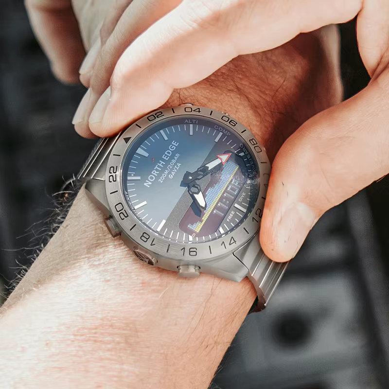 Montre homme en acier inoxydable