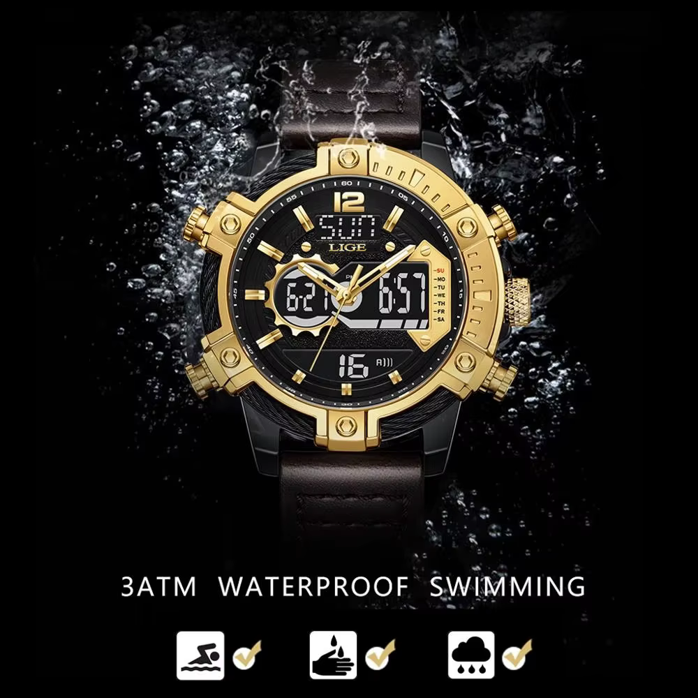 LIGE – montres militaires pour hommes