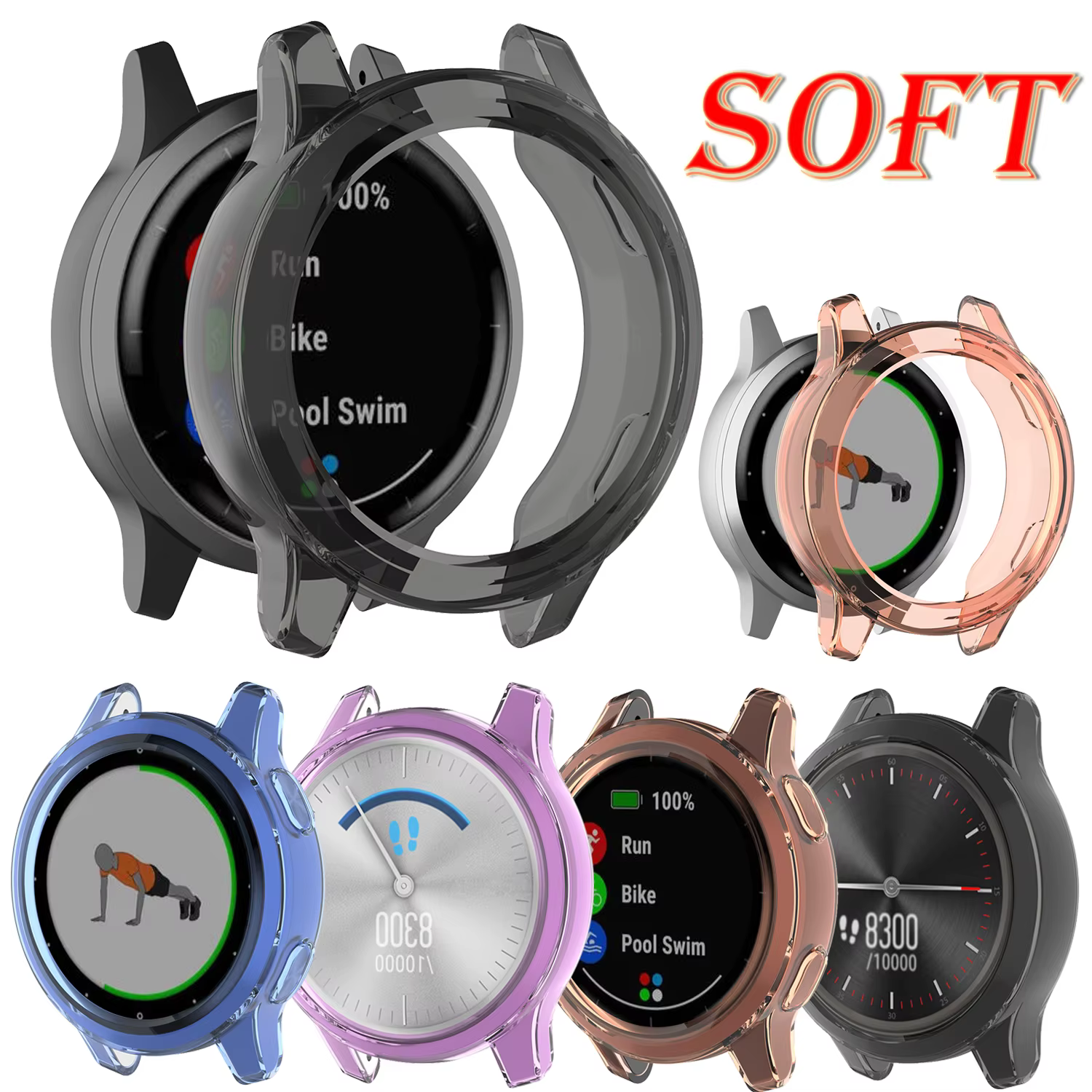 Pour Garmin vivomove 3 3S / vivoactive 4 4S