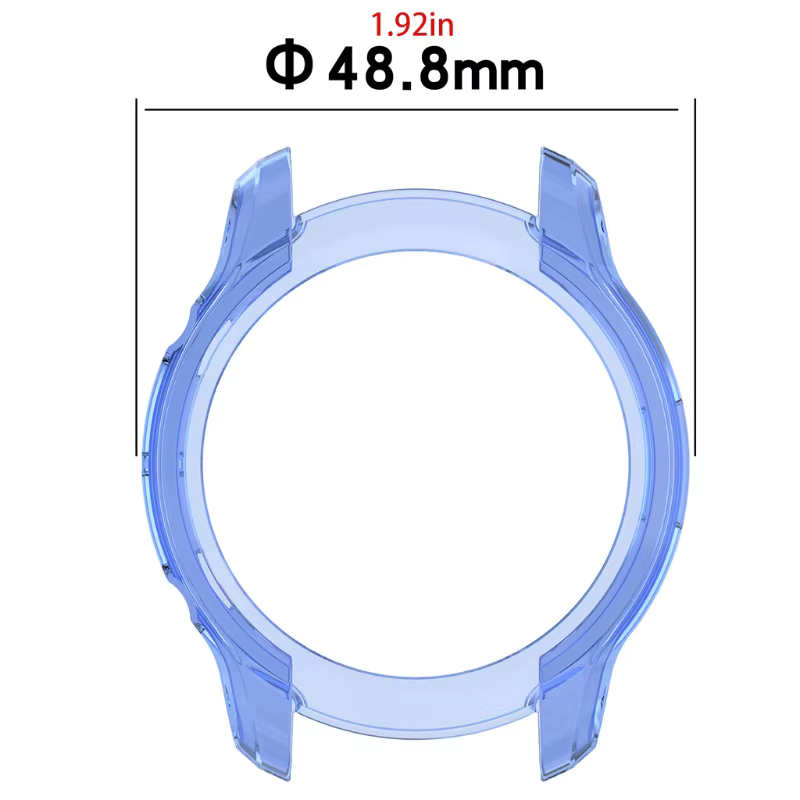 Coque de protection en TPU souple Ultra-mince pour montre connectée Ticwatch Pro 3 Lite / Pro 3