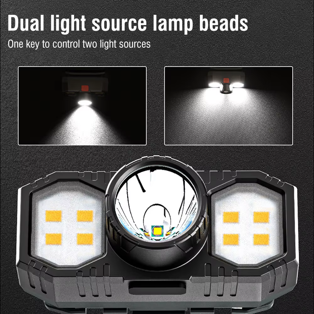 LED Portable lumière Bracelet sangle nuit cyclisme course pêche lampe