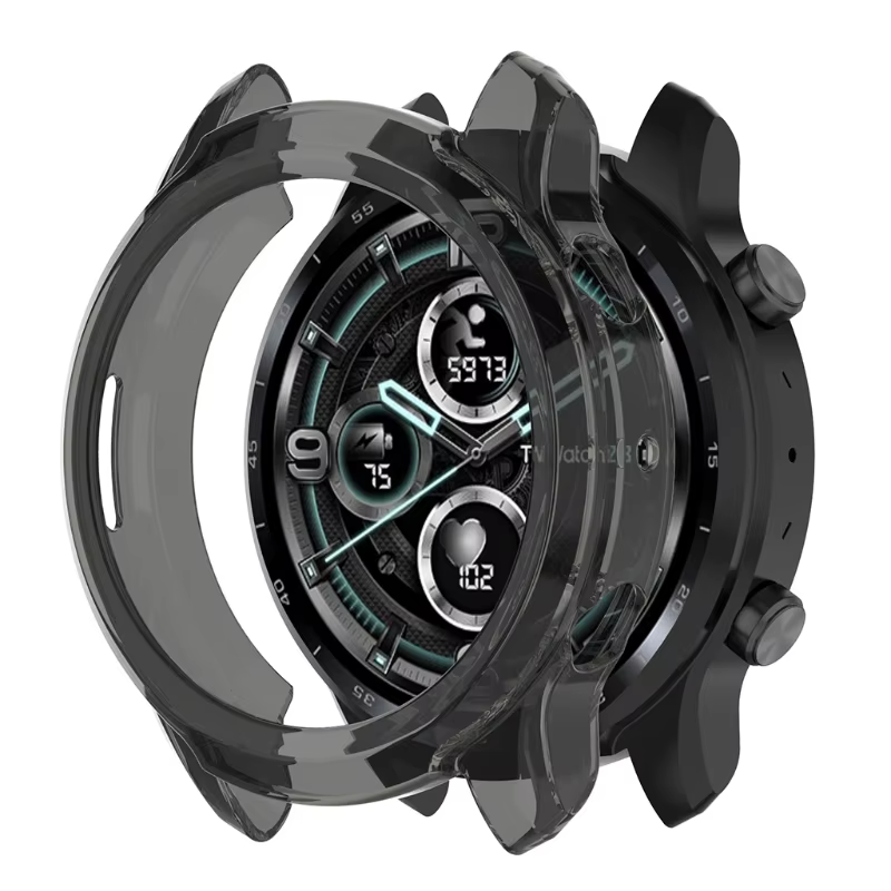 Coque de protection en TPU souple Ultra-mince pour montre connectée Ticwatch Pro 3 Lite / Pro 3