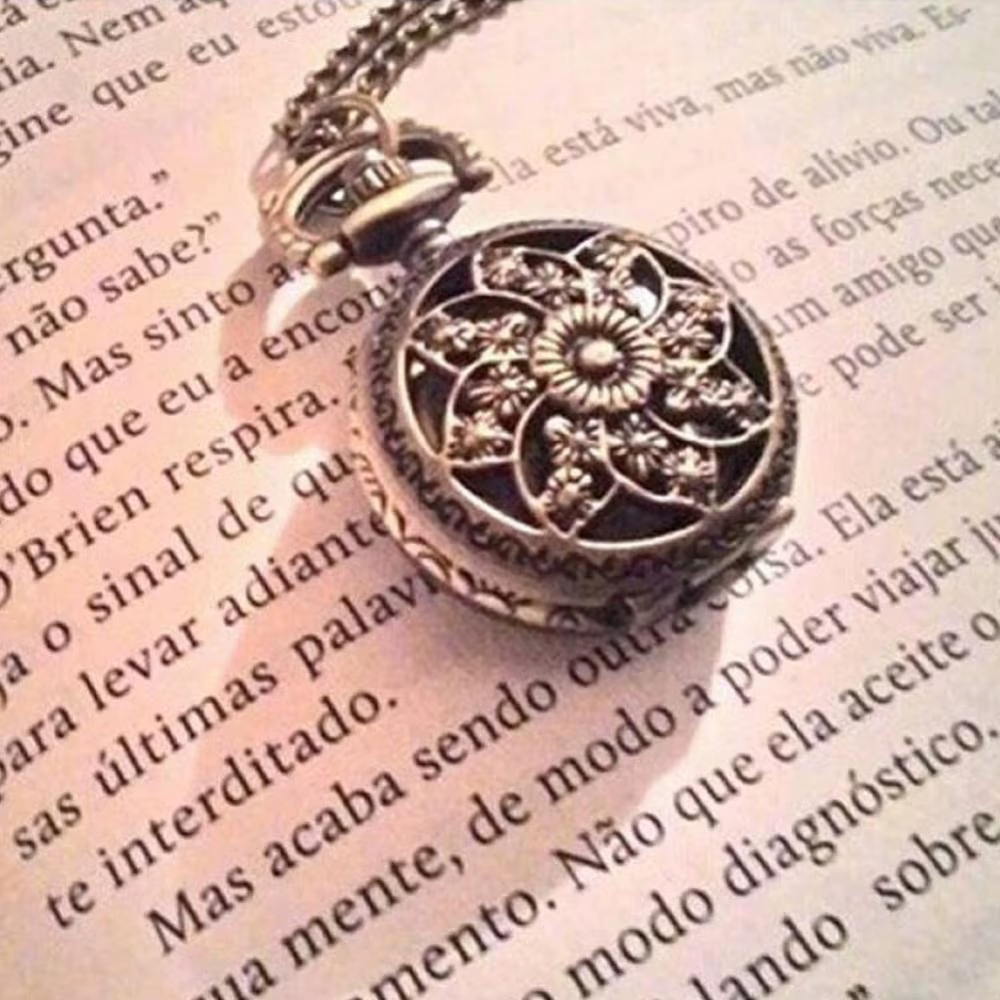 Montre de Poche Rétro Vintage Steampunk Quartz