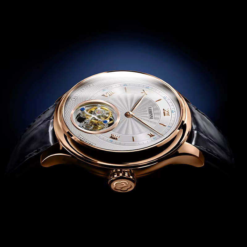Tourbillion montre de luxe hommes