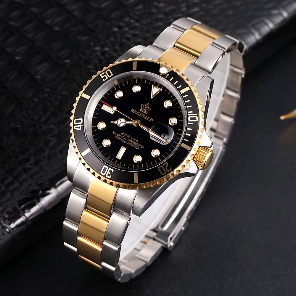 2020 hommes montres haut de gamme marque Reginald