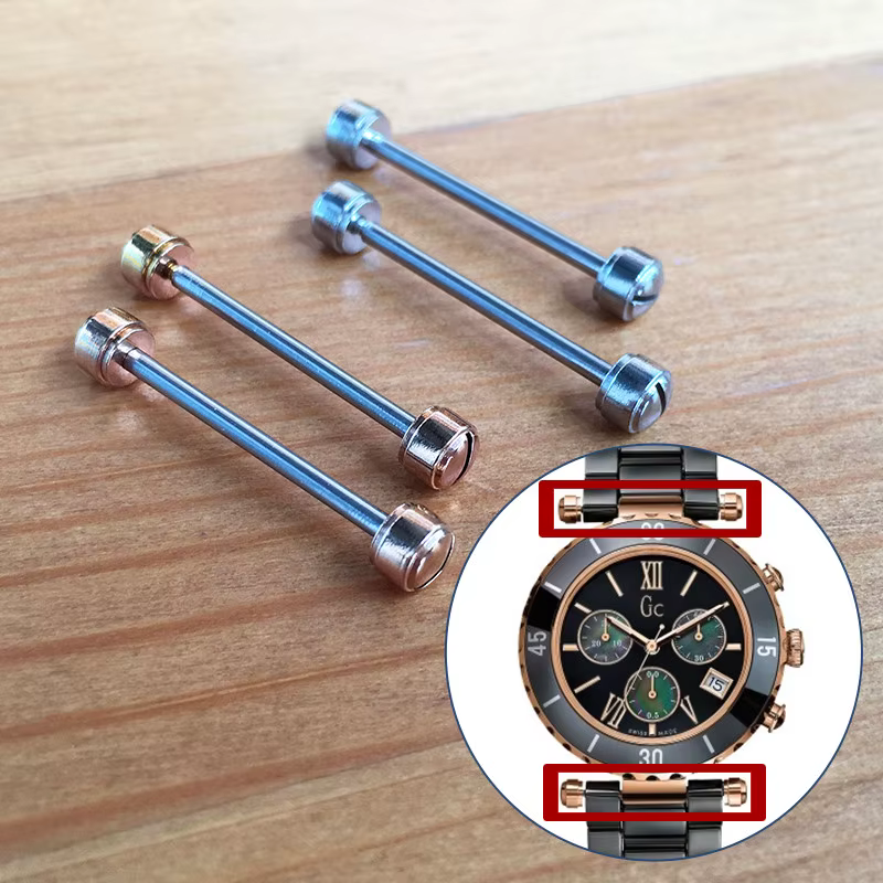 Montre à quartz chronographe en acier Kenttube pour Guess Collection GC