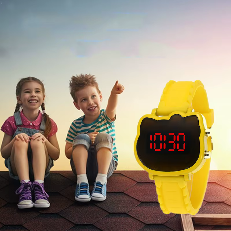 Montre étanche KT Cat pour enfants