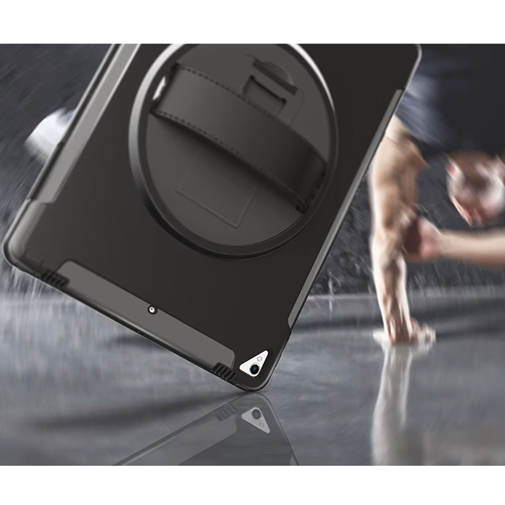 Étui avec dragonne pour tablette Apple iPad Pro, 12.9 pouces, 2017, 2015, 2018, 2020, 2021, protection antichoc