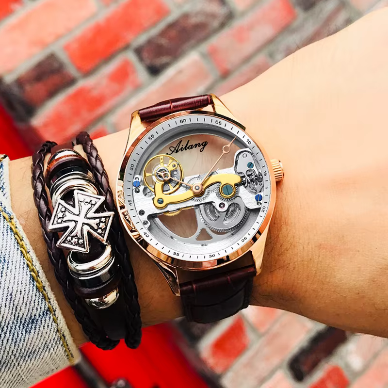 Montre mécanique automatique pour homme