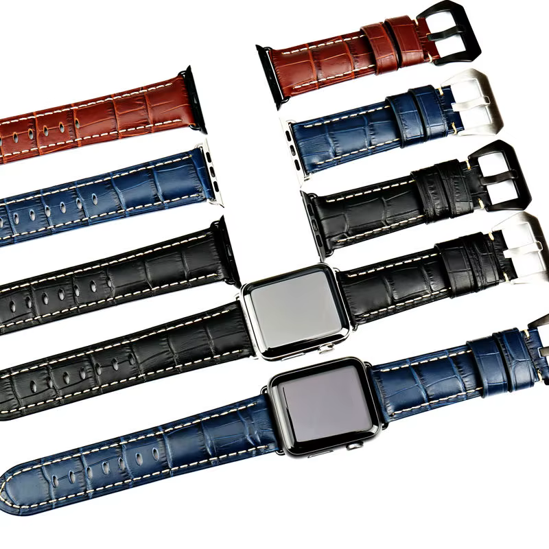 MAIKES – bracelets de montre en cuir de vache véritable