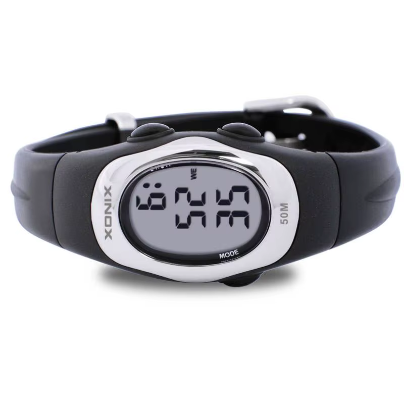 XONIX nouvelle mode femmes étudiant sport montres étanche 50m dames gelée alarme numérique natation plongée main Montre Femme AP