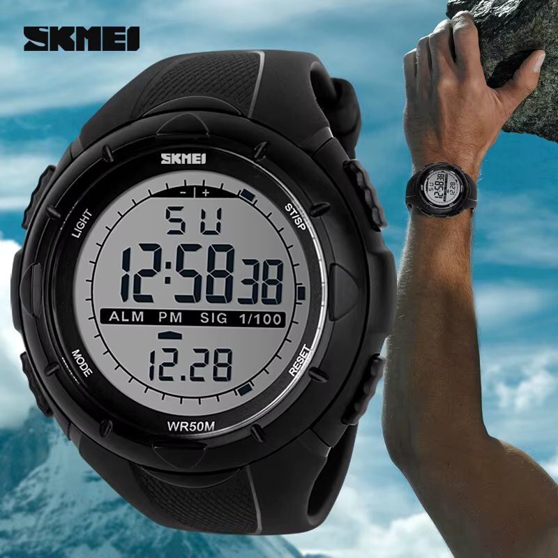 Montres de sport militaires numériques pour hommes