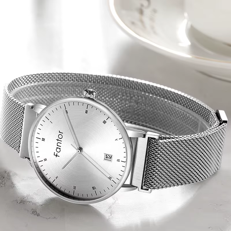 Fantor – montre-bracelet en argent pour femmes