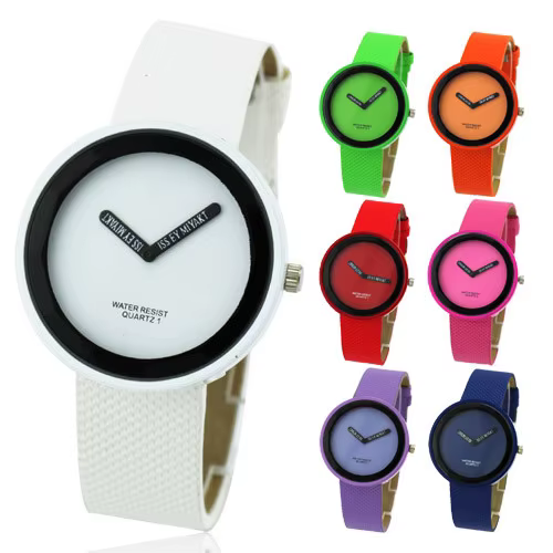 WoMaGe-Montres en cuir pour femmes, nouvelle collection, à la mode, horloge