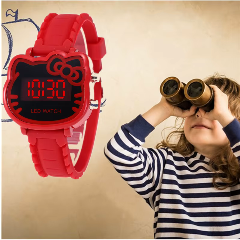 Montre étanche KT Cat pour enfants