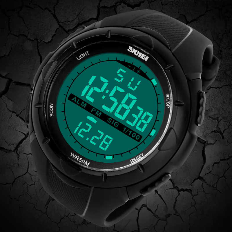 Montres de sport militaires numériques pour hommes