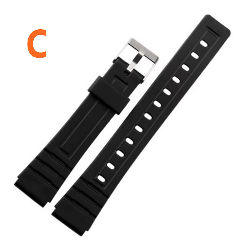 Pour Casio bracelet de montre de Sport électronique 16mm 18mm 20mm 22mm