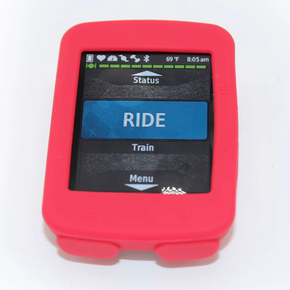 Juste de protection en silicone et caoutchouc pour ordinateur de vélo Garmin Edge 520