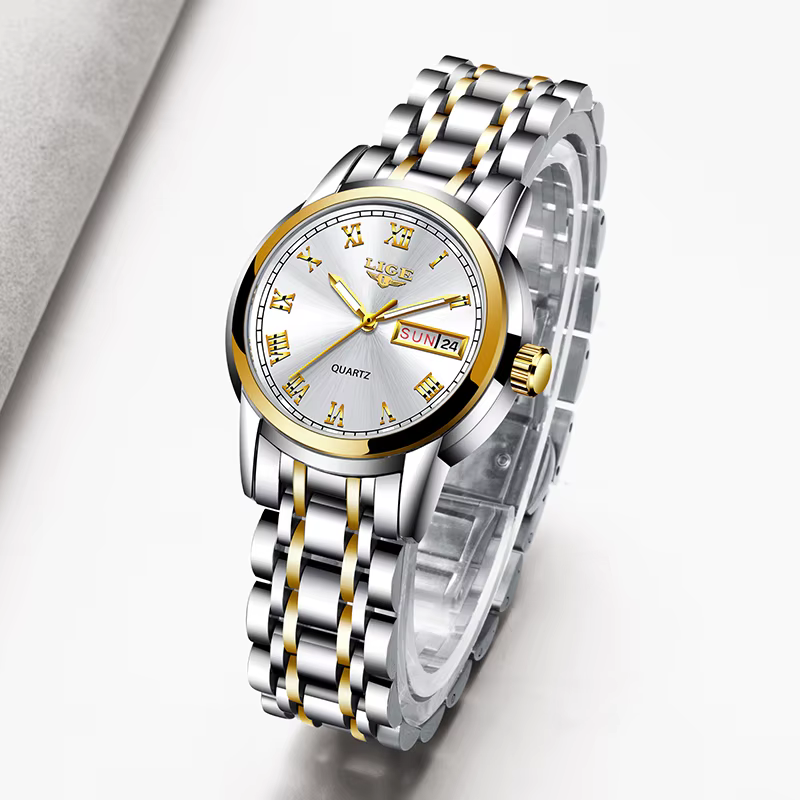 LIGE Top marque de luxe femmes montre mode créative