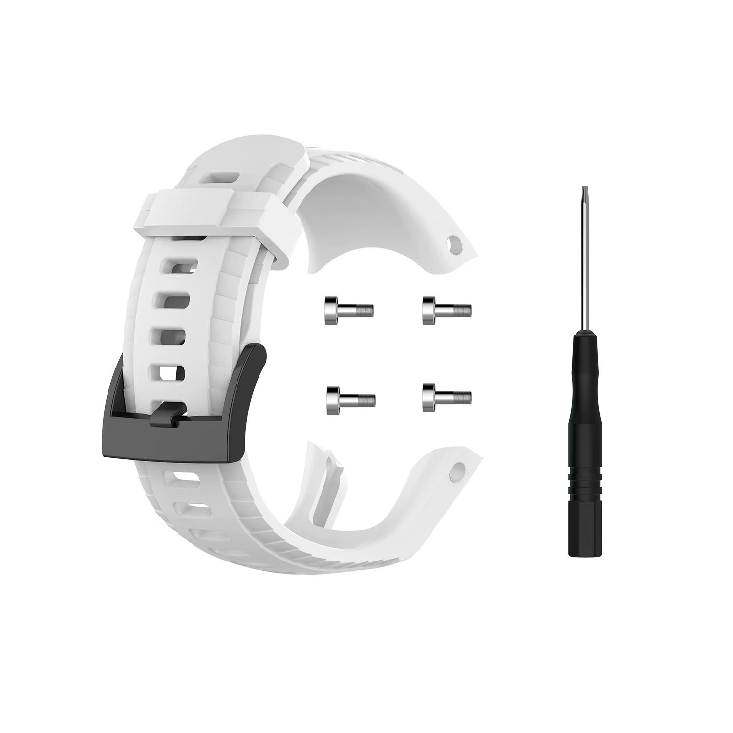 Bracelet de montre en silicone pour bracelet de montre intelligent Suunto 5
