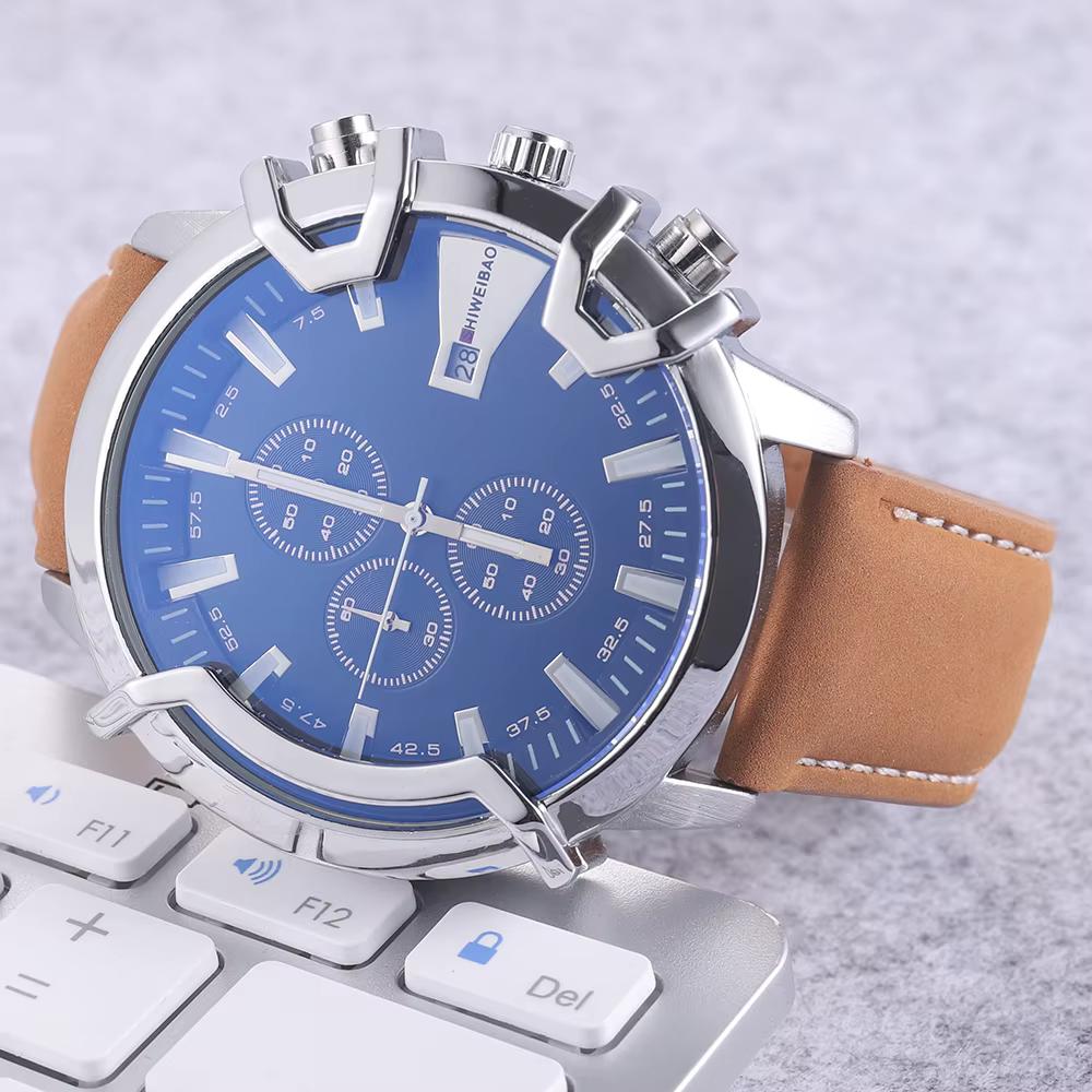 Montres chronographes étanches pour hommes