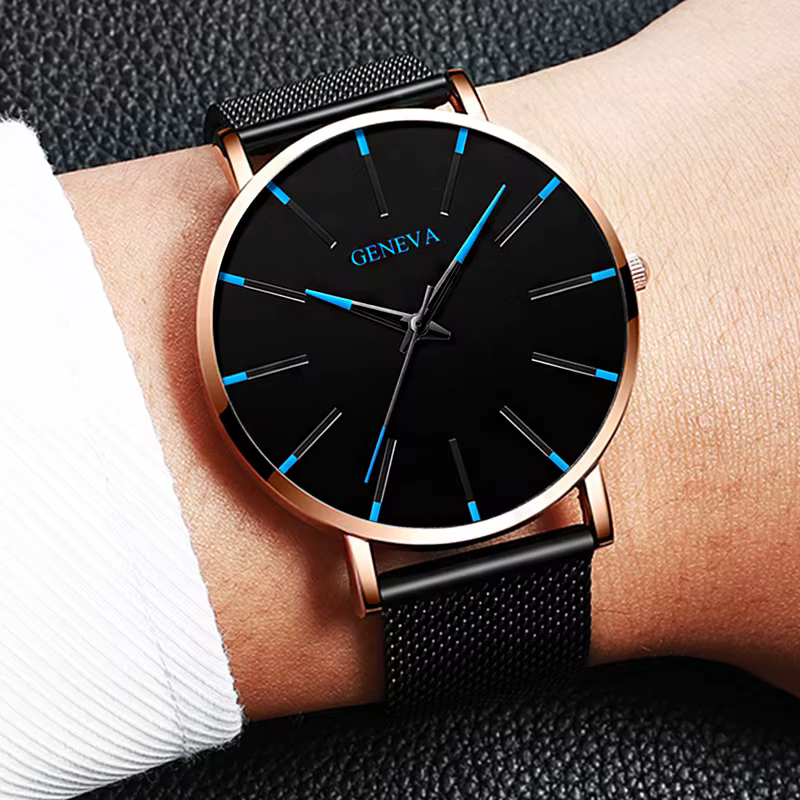 Genève – montre minimaliste pour hommes