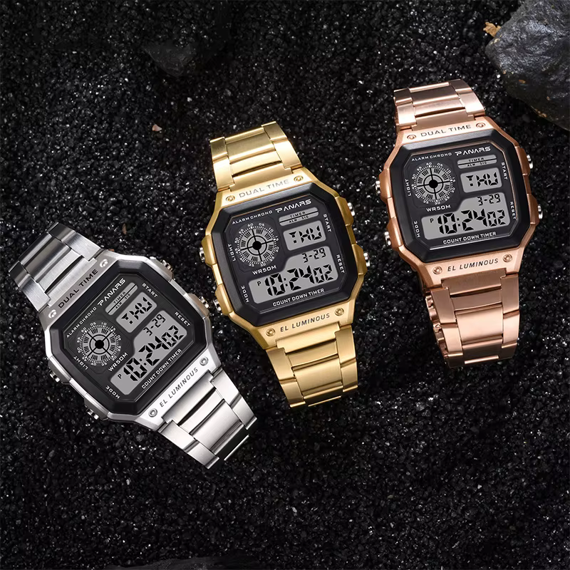 Montre-bracelet de sport militaire étanche pour homme