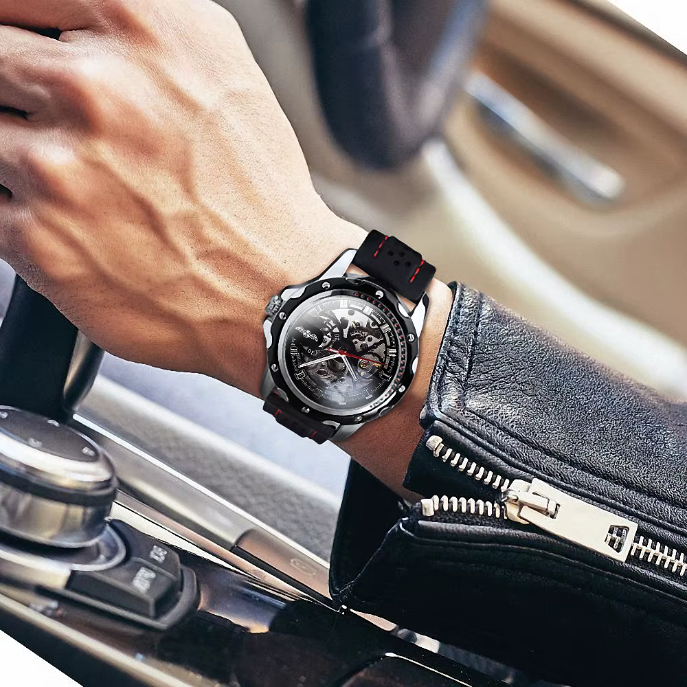 Montre de sport automatique pour homme