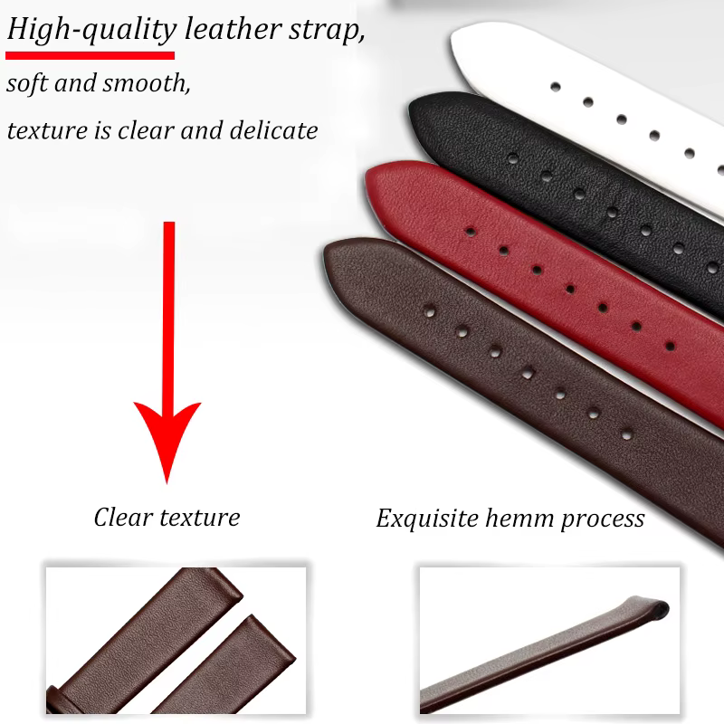 Bracelet de montre en cuir