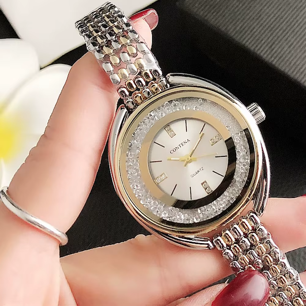 CONTENA célèbre marque de luxe modèle S dames montres mode doré concepteur femmes montre-bracelet tenue décontractée horloge Relogio Feminino