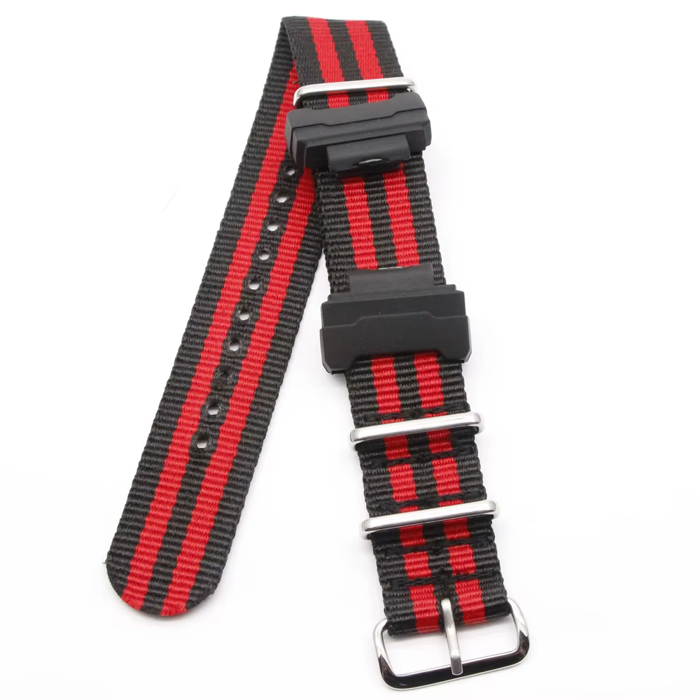 Bracelet de montre rayé pour mol G Shock