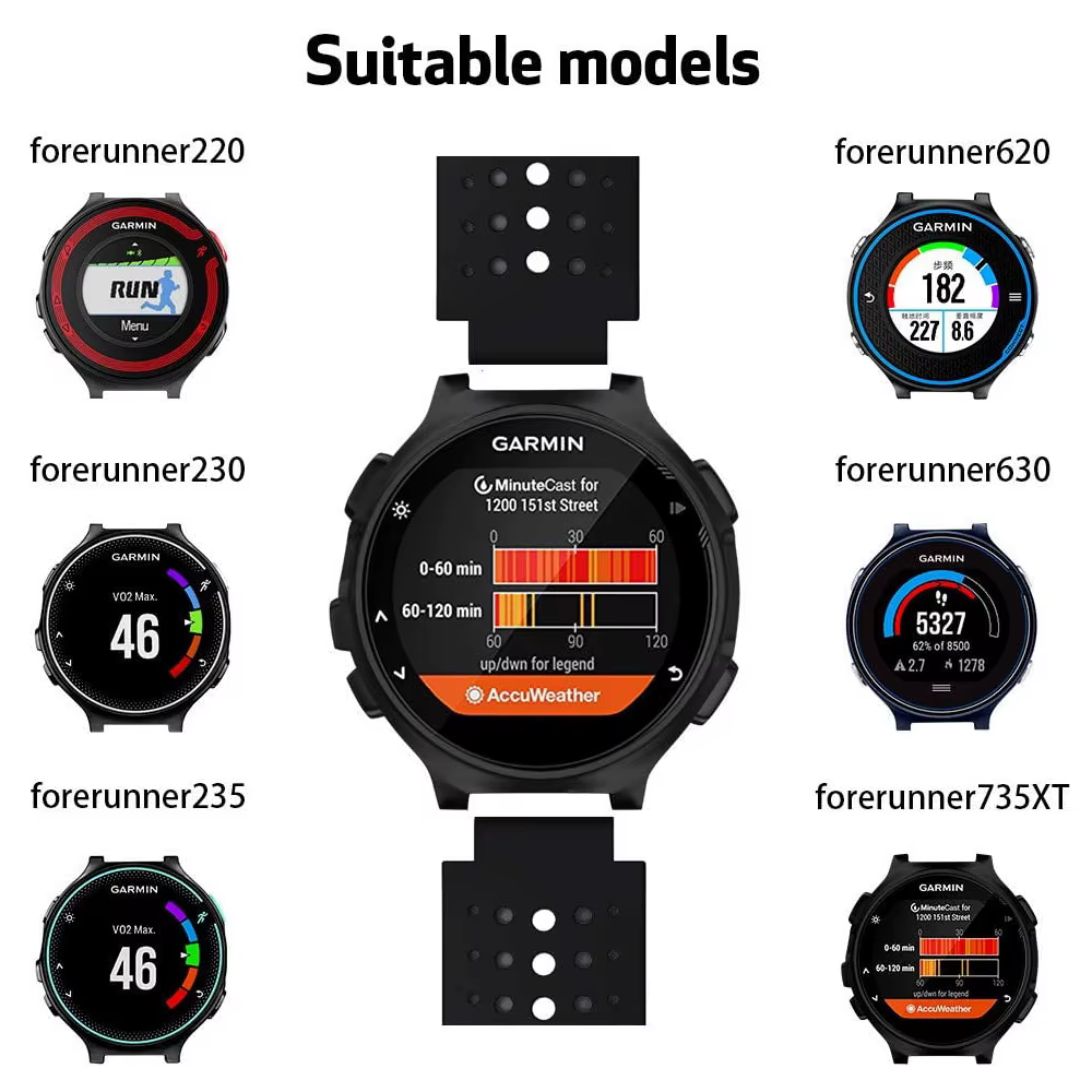 Bracelet de montre pour Garmin Forerunner 235 235 Lite 735XT