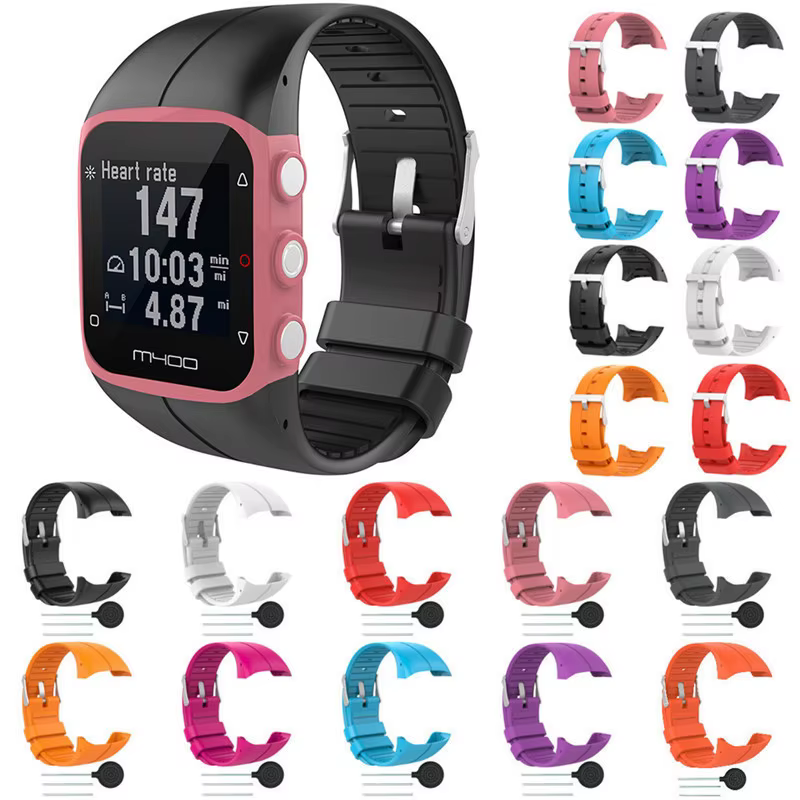 Bracelet de rechange coloré pour montre Polar Mturquoise